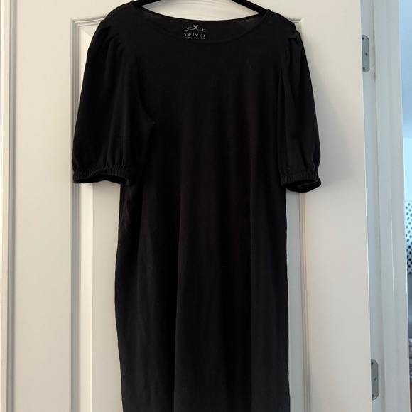 VELVET Cotton Dress - Picture 2 of 2